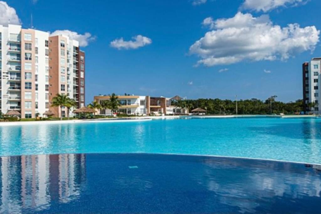 Departamento Dream Lagoons แคนคูน ภายนอก รูปภาพ