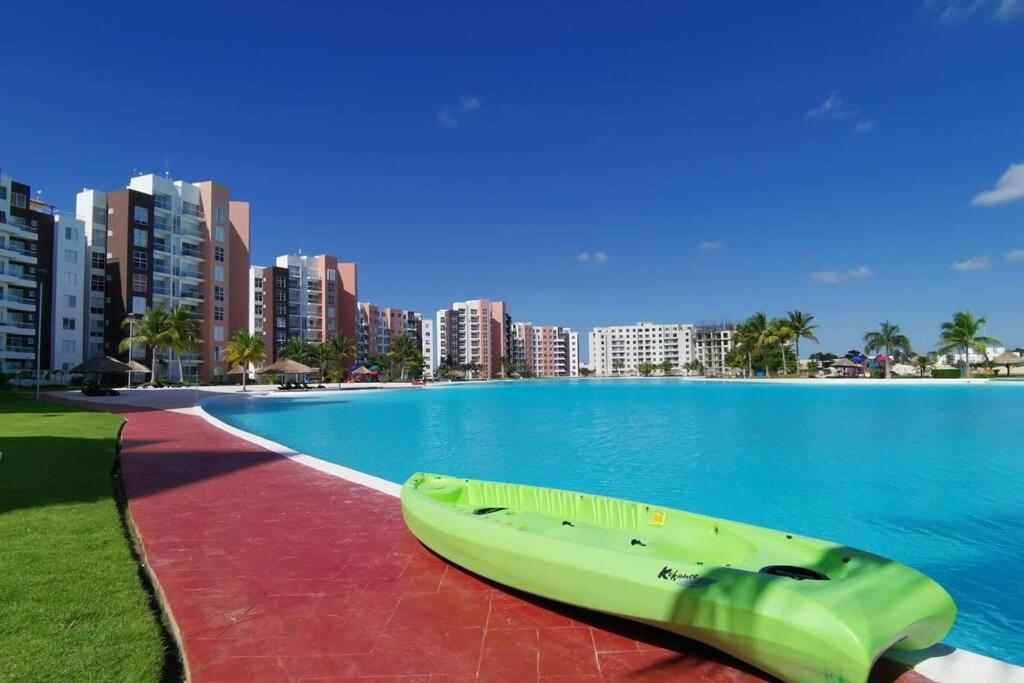 Departamento Dream Lagoons แคนคูน ภายนอก รูปภาพ